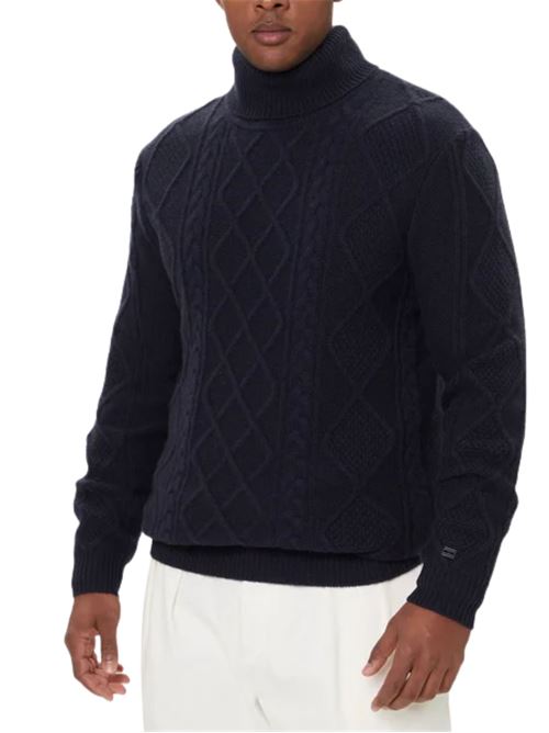 Maglioncino intrecciato a collo alto Tommy Hilfiger | MW0MW40914DW5